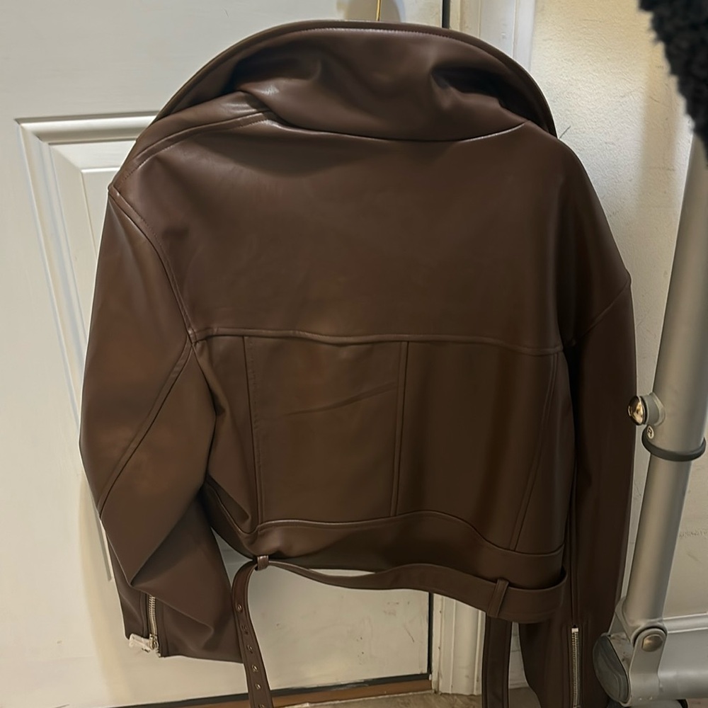 Leather jacket